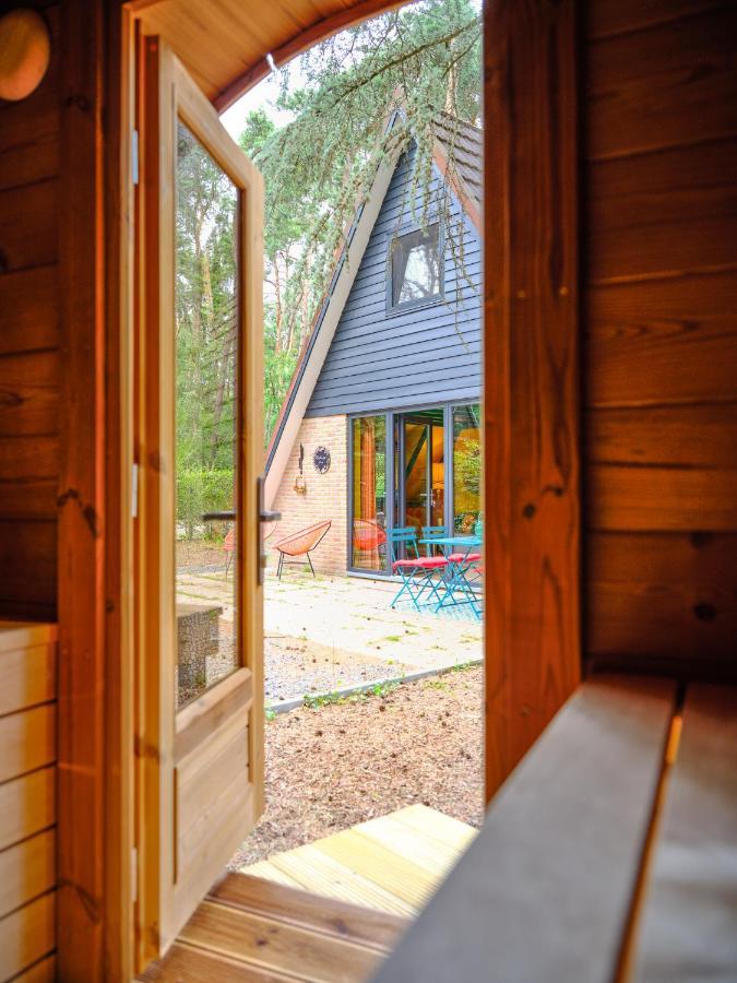 Boshuisje Pinus Sonnevijver Residences Lanaken Kültér fotó